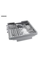 Lava-louças samsung inox com 10 serviços, limpeza silenciosa e display led - 220v