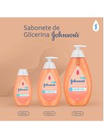 Sabonete líquido de glicerina da cabeça aos pés johnson's baby