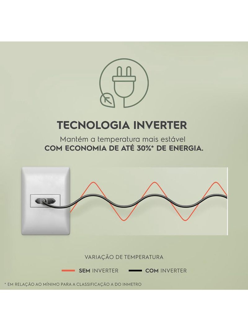 Freezer horizontal electrolux hi440 com tecnologia inverter, pés com rodízio, gás refrigerante r600a e degelo manual - 400 litros