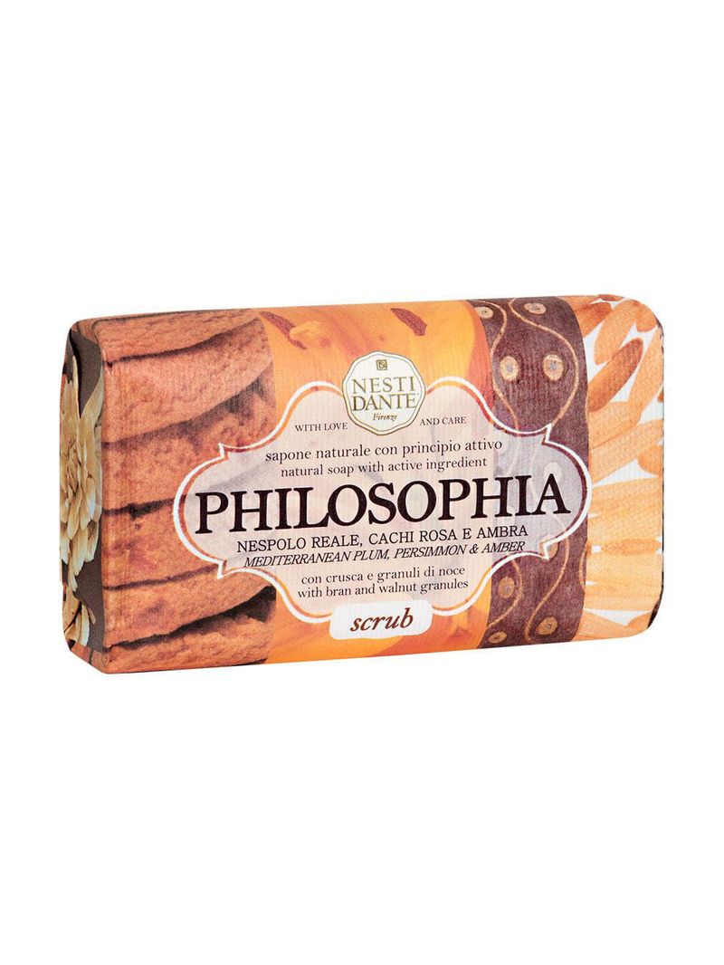 Sabonete em barra nesti dante - philosophia scrub esfoliante