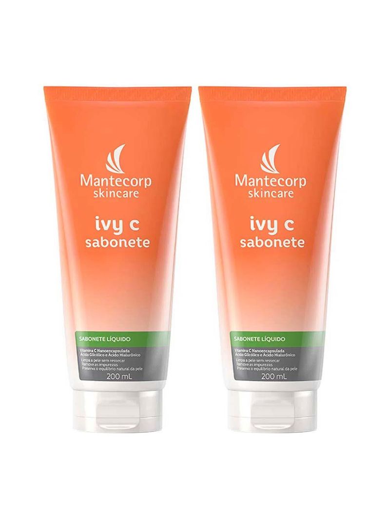 Mantecorp ivy c kit com dois sabonetes liquídos