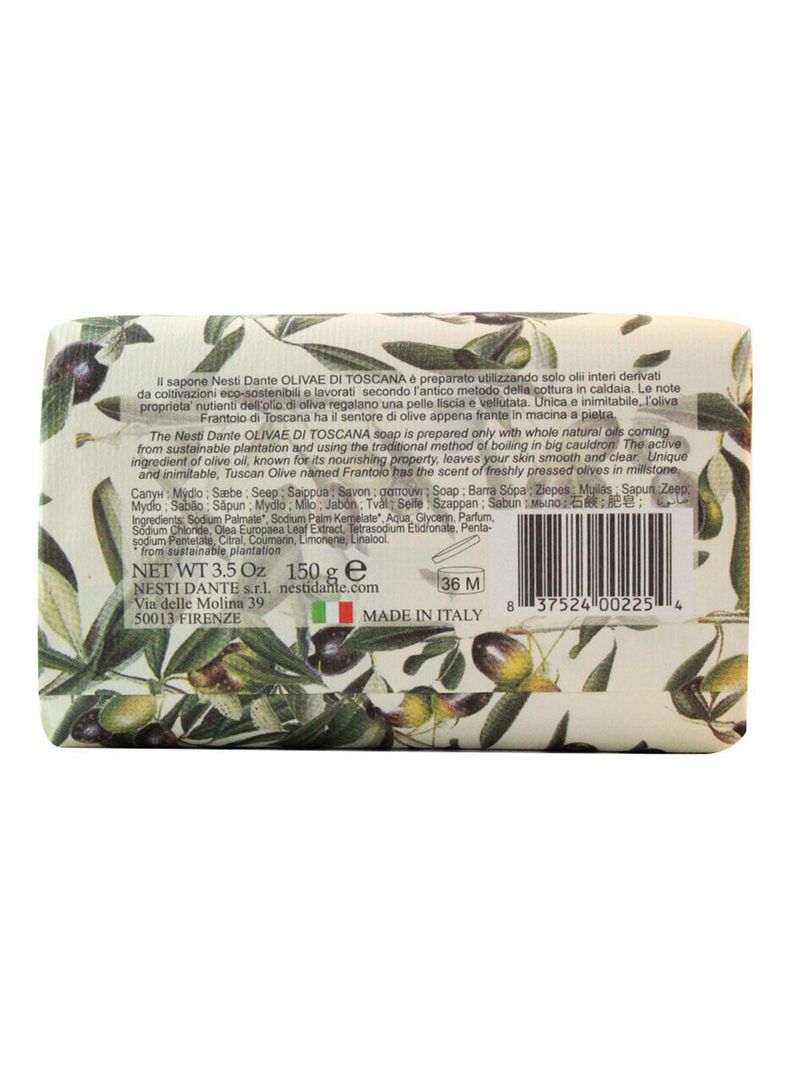 Sabonete em barra nesti dante - olivae di toscana