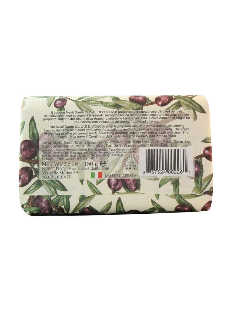 Sabonete em barra nesti dante - olivae di puglia