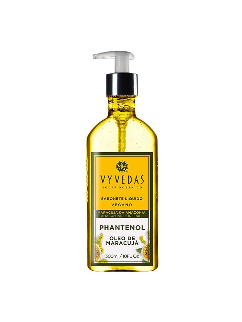 Sabonete líquido vyvedas maracujá