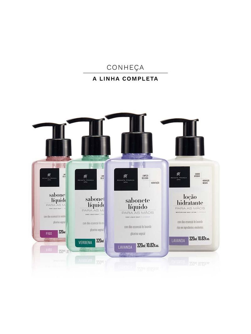 Sabonete líquido para mãos spa renata frança verbena