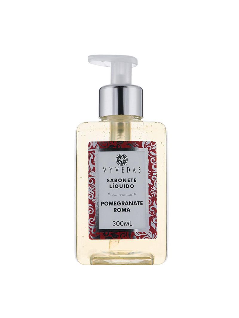 Sabonete líquido vyvedas pomegranate