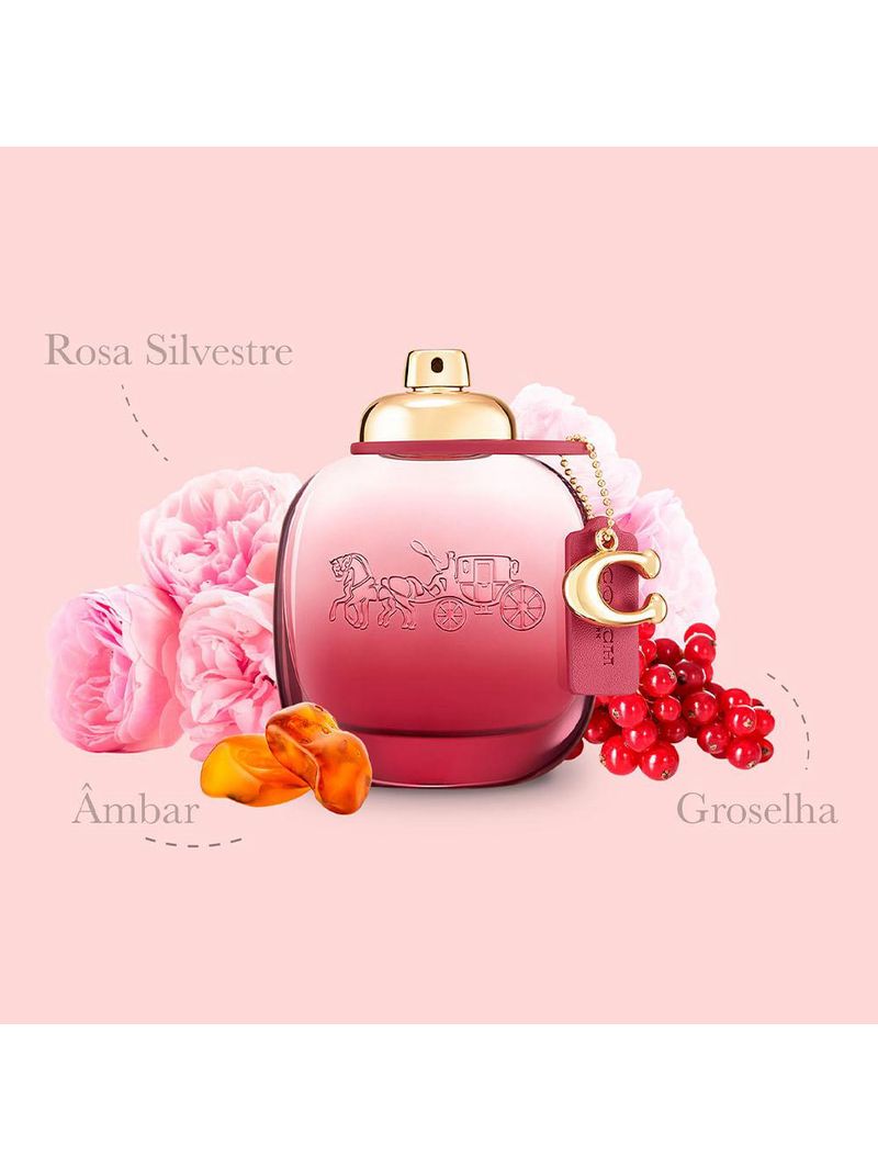 Wild rose coach – perfume feminino – eau de parfum