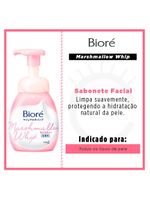 Bioré marshmallow whip moisture kit – sabonete líquido facial 150ml + refil 130ml