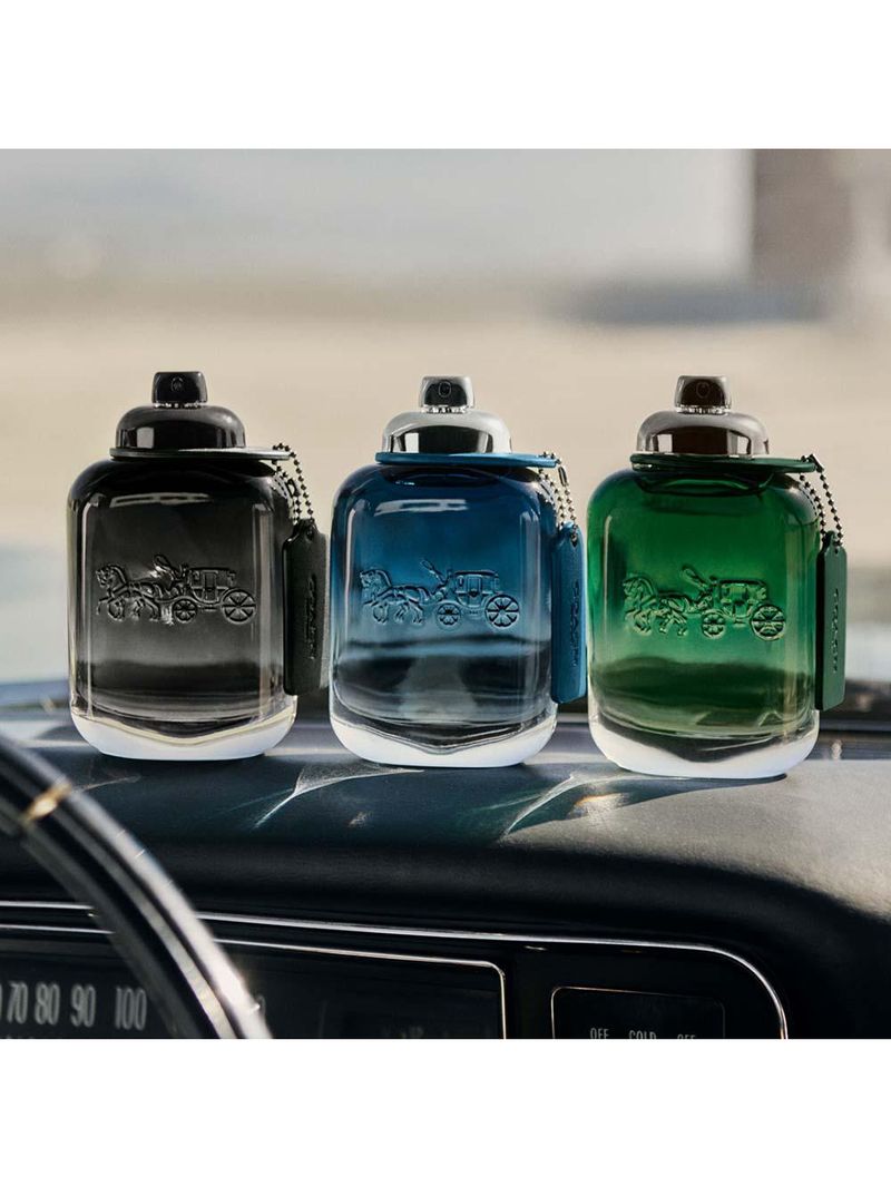 Coach green - perfume masculino - eau de toilette