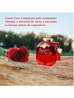 Coach love perfume feminino eau de parfum