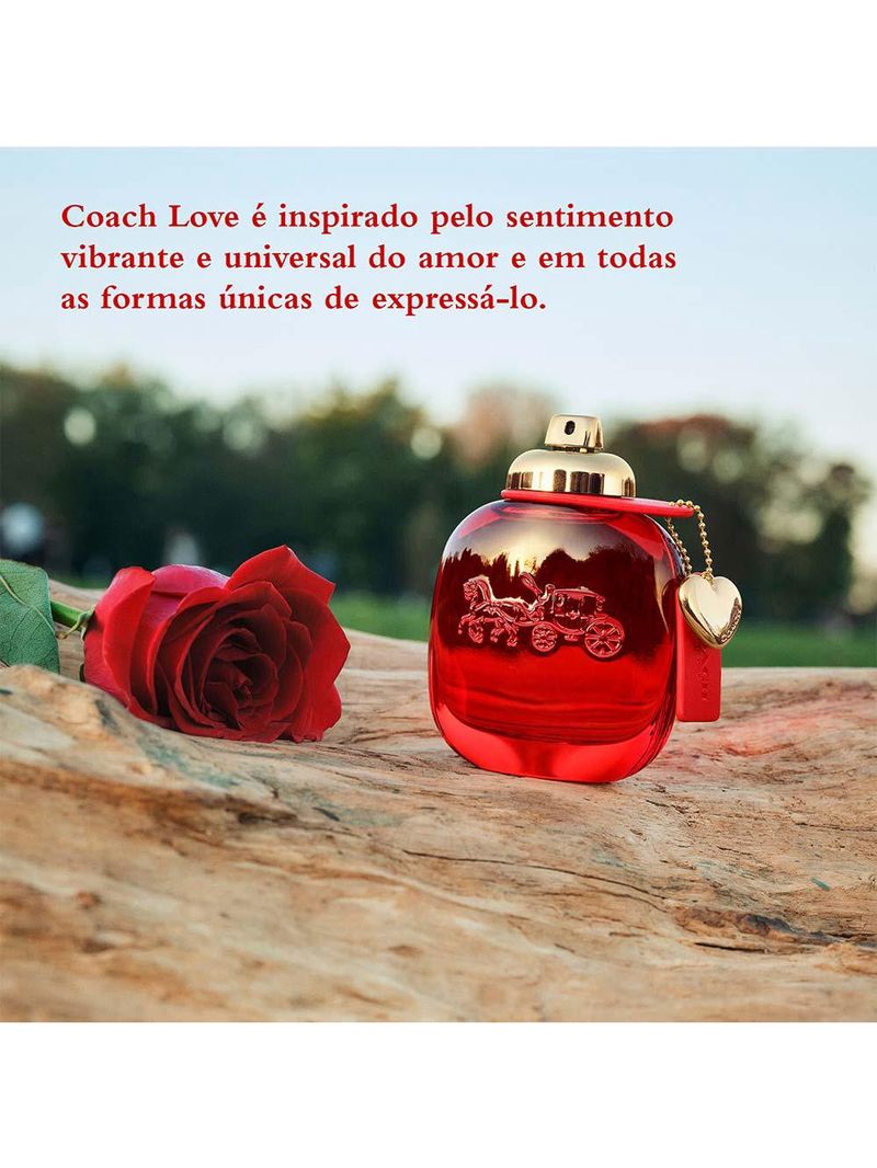 Coach love perfume feminino eau de parfum
