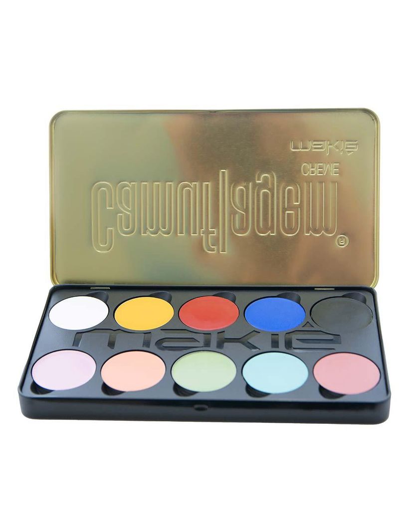 Estojo de corretivos makiê - camuflagem mapa das cores