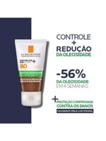 Protetor solar facial com cor la roche posay anthelios airlicium+ fps80