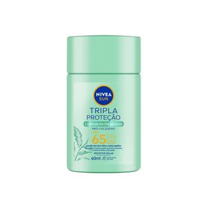 Protetor solar facial nivea sun tripla proteção controle de oleosidade fps65