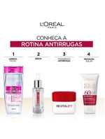 Protetor solar facial l'oréal paris solar expertise antirrugas fps 60