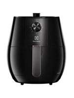 Fritadeira elétrica sem Óleo air fryer electrolux eaf10 efficient por rita lobo com 3,2l - preta