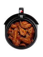 Fritadeira elétrica sem Óleo air fryer electrolux eaf10 efficient por rita lobo com 3,2l - preta