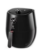 Fritadeira elétrica sem Óleo air fryer electrolux eaf10 efficient por rita lobo com 3,2l - preta