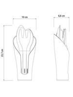 Jogo para jardinagem tramontina cocoon em plástico - 4 peças
