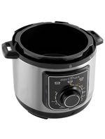 Panela elétrica de pressão multifuncional britânia bpp01pi 3l – preta/inox