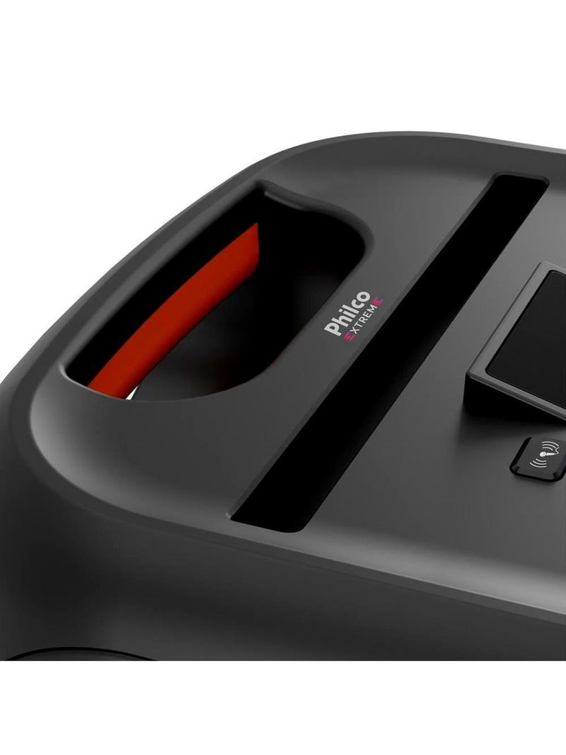 Caixa de som amplificada philco flash light pcx4800, bluetooth, entrada usb e bateria interna - 380w rms
