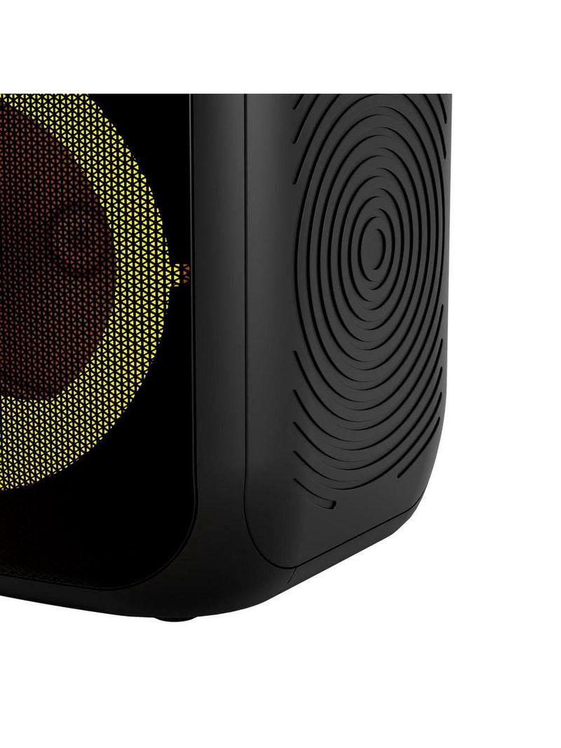 Caixa de som amplificada philco flash light pcx4800, bluetooth, entrada usb e bateria interna - 380w rms