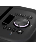 Caixa de som amplificada philco flash light pcx4800, bluetooth, entrada usb e bateria interna - 380w rms