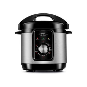 Panela elétrica de pressão mondial pe-47 pratic cook 3l - inox