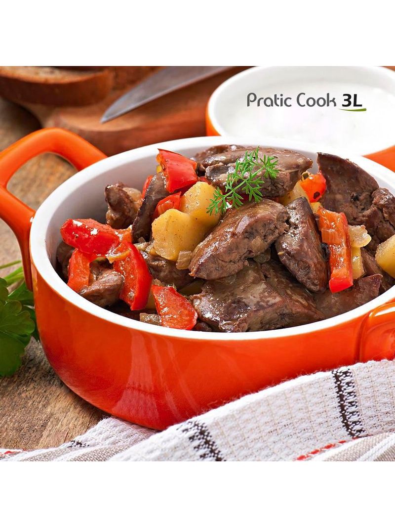 Panela elétrica de pressão mondial pe-47 pratic cook 3l - inox