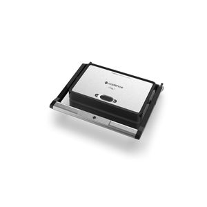 Grill elétrico cadence grl200 click 1200w chapas antiaderentes aço inox