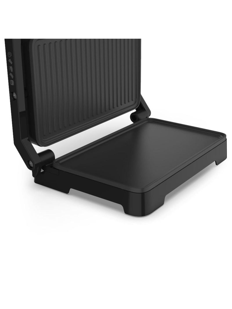 Grill elétrico cadence grl200 click 1200w chapas antiaderentes aço inox