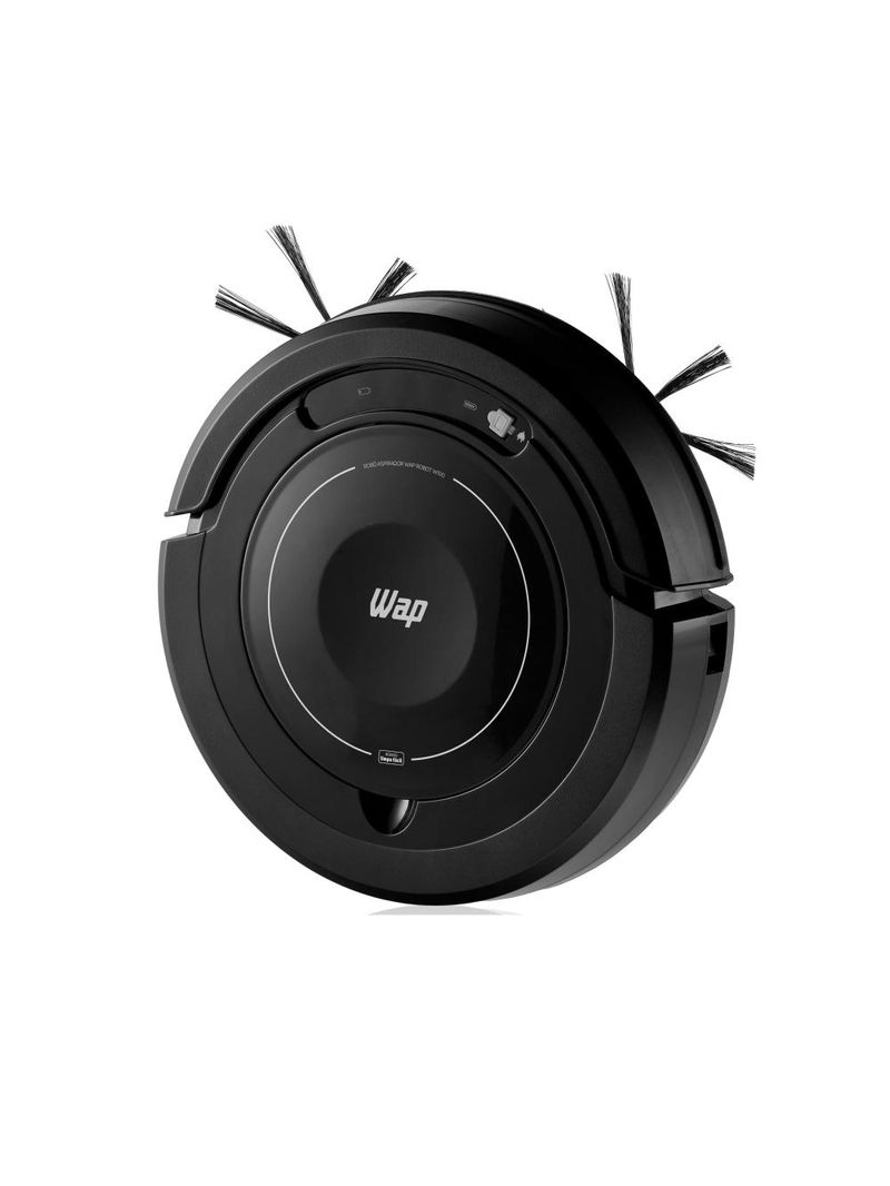 Aspirador de pó robô wap robot w100 com 3 modos de limpeza, mop automático e inteligente - bivolt