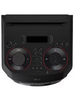 Torre de som lg xboom rnc9 com bluetooth, karaokê, entradas de microfone, guitarra e alto-falantes duplos