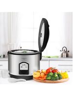 Panela elétrica de arroz britânia bpa10pi 10 xícaras – preta/inox