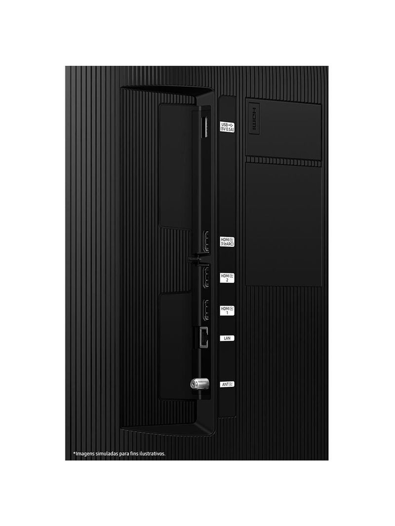 Smart tv 50" 4k samsung 50u8600f crystal hdr tizen alexa e xbox gaming