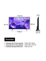 Smart tv 50" 4k samsung 50u8600f crystal hdr tizen alexa e xbox gaming