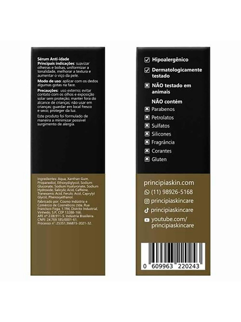 Sérum facial anti-idade principia - mix-02