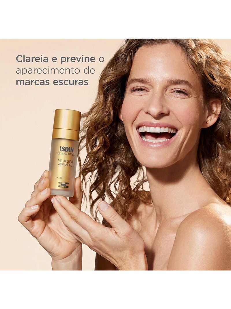 Sérum facial clareador isdin - melaclear advanced