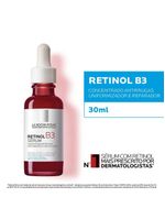 Sérum facial antirrugas com vitamina b3 e retinol puro la roche-posay retinol b3