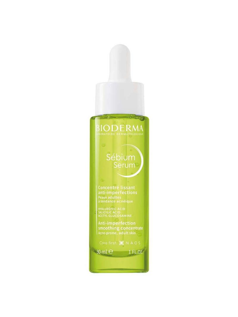 Sérum facial anti-idade concentrado anti-marcas da acne bioderma sébium sérum