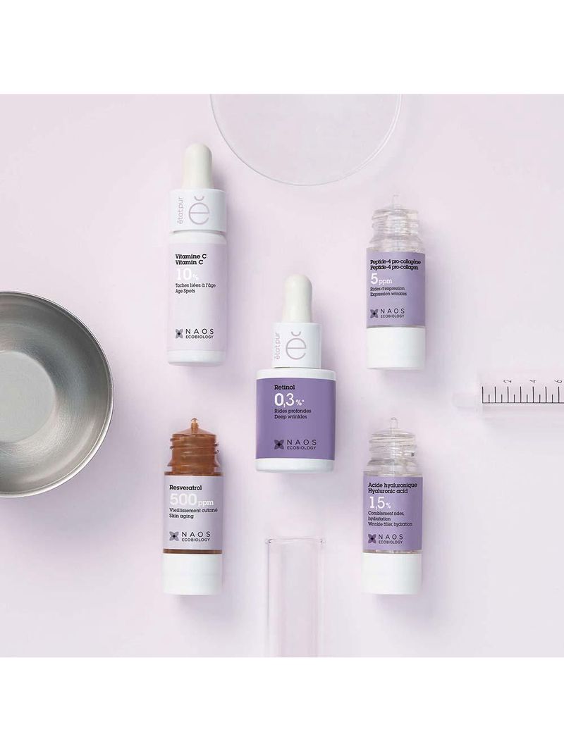 Sérum facial etat pur naos peptídeo 4 pró colágeno