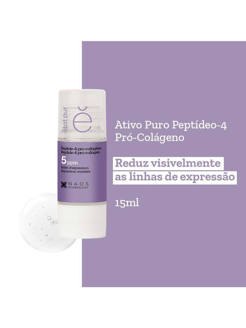 Sérum facial etat pur naos peptídeo 4 pró colágeno