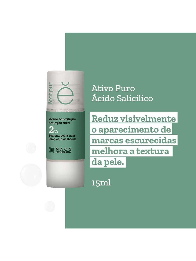 Sérum facial etat pur Ácido salicílico 2%