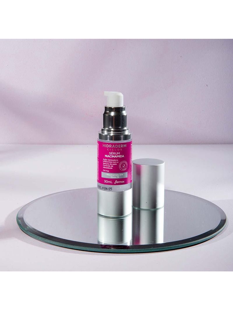 Sérum facial hidraderm ciclos niacinamida