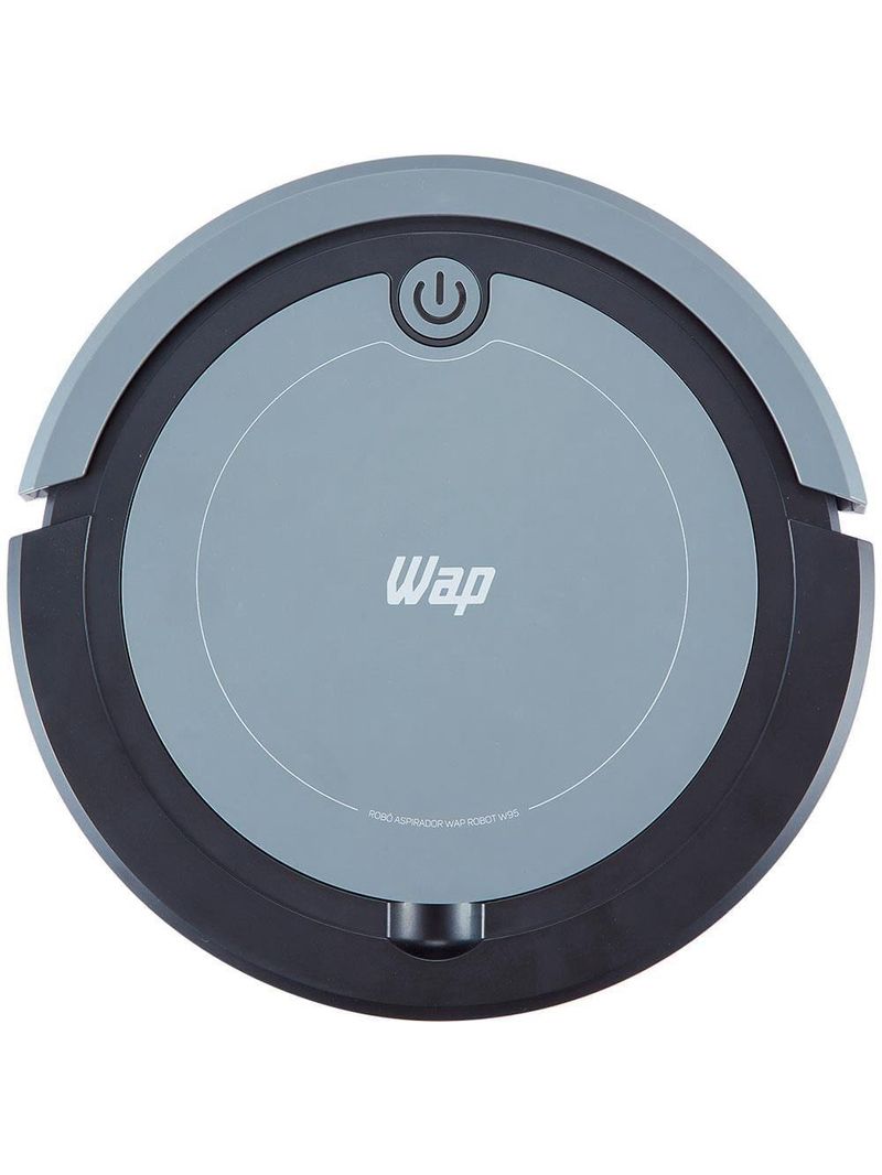 Aspirador de pó robô wap robot w95 recarregável com mop de microfibra 250ml - bivolt