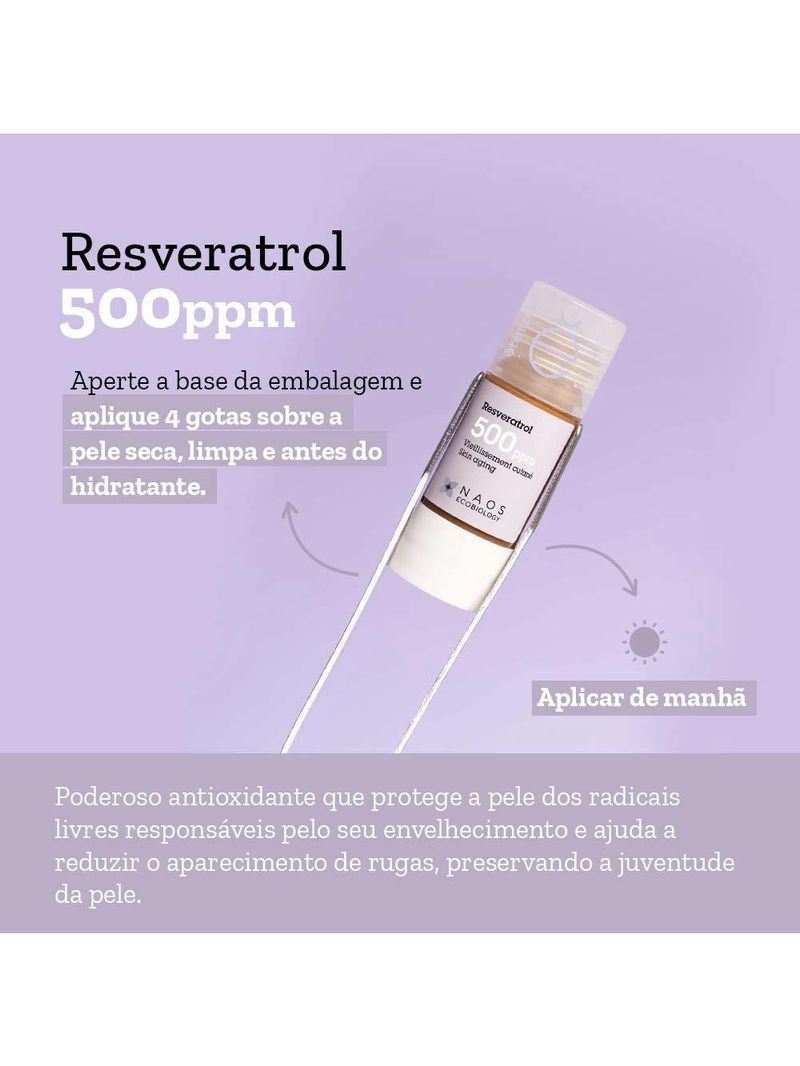 Sérum facial État pur naos resveratrol