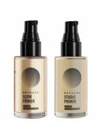 Beyoung primer facial firmador kit - glow gold + studio primer