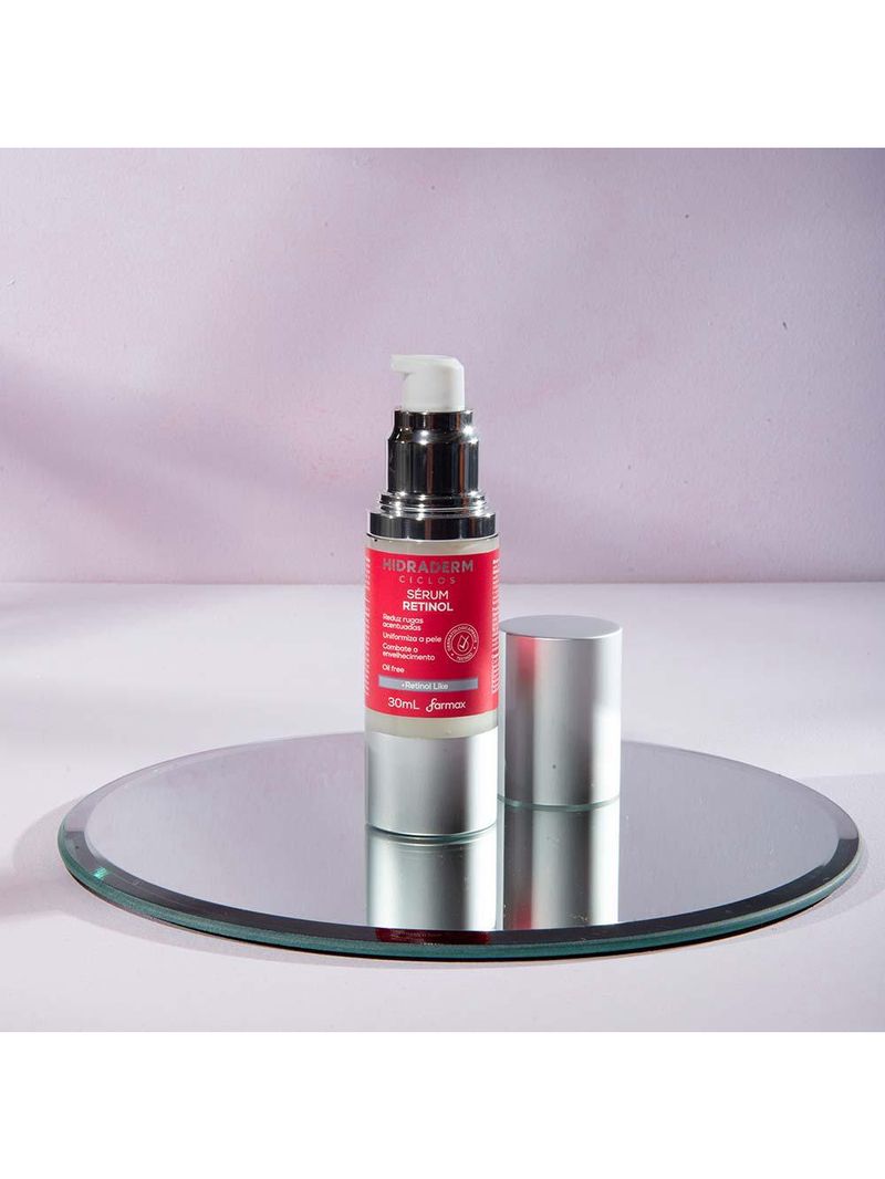 Sérum facial hidraderm ciclos retinol