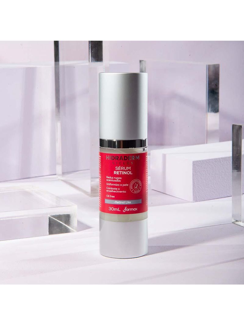 Sérum facial hidraderm ciclos retinol
