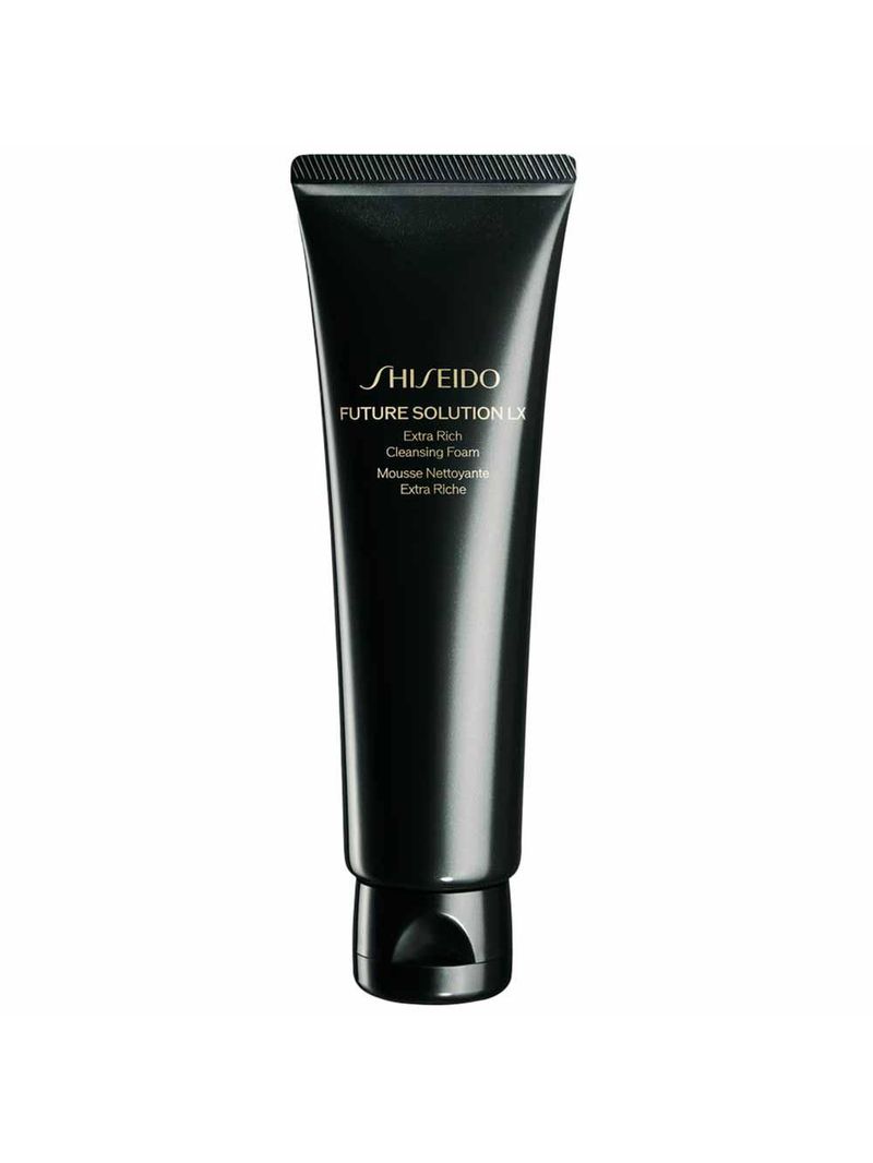 Espuma de limpeza facial shiseido future solution lx extra rich